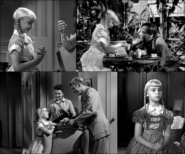 Patty McCormack in The Bad Seed